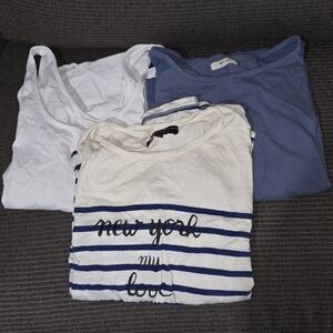 Set Of 3 Madewell Summer Tops